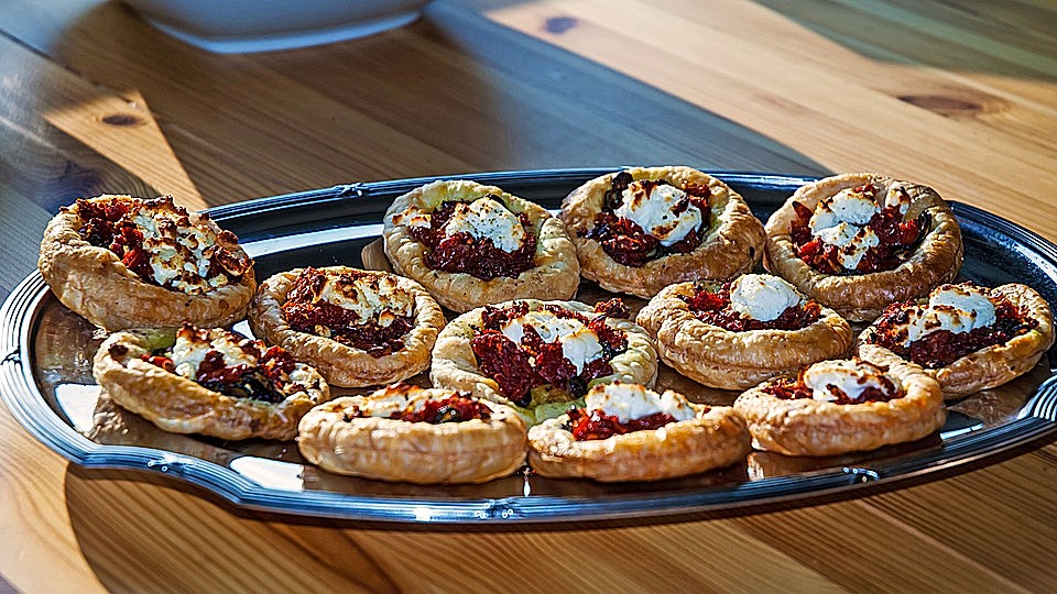 Tomaten Ziegenkase Pastetchen Von Jella80 Chefkoch