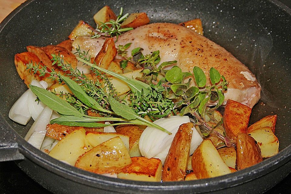 Zitronen - Kräuter Huhn