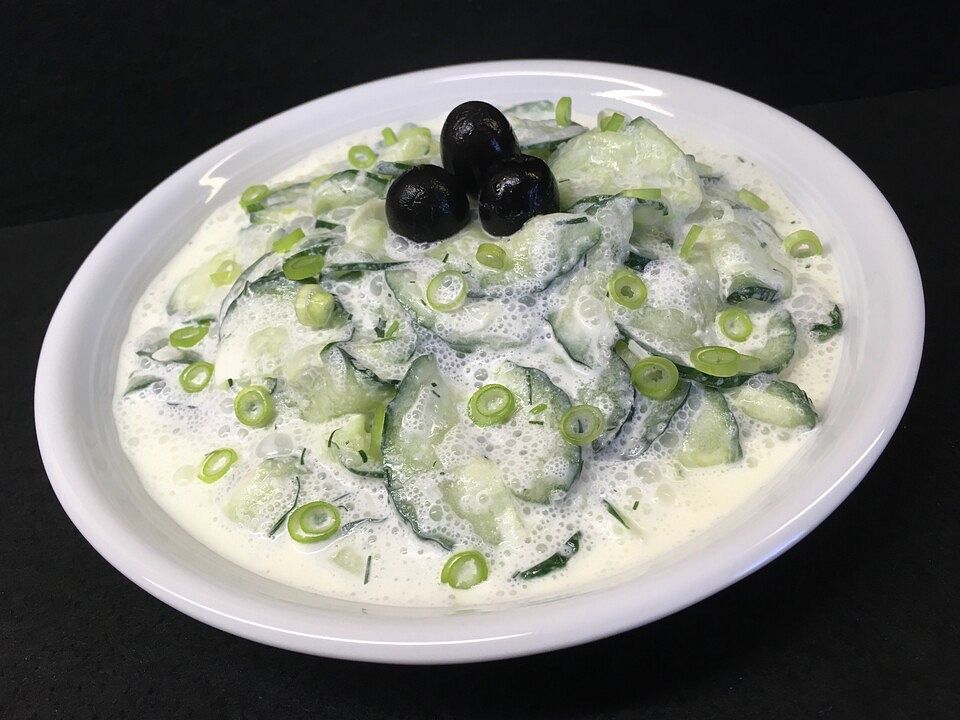 Griechischer Gurkensalat à la Dimitrios| Chefkoch