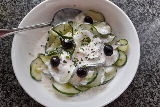 Griechischer Gurkensalat à la Dimitrios| Chefkoch Griechischer Gurkensalat à la Dimitrios| Chefkoch