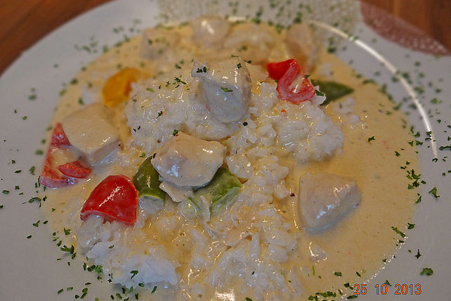 Buntes Geschnetzeltes in Sahnesauce von An-dre| Chefkoch