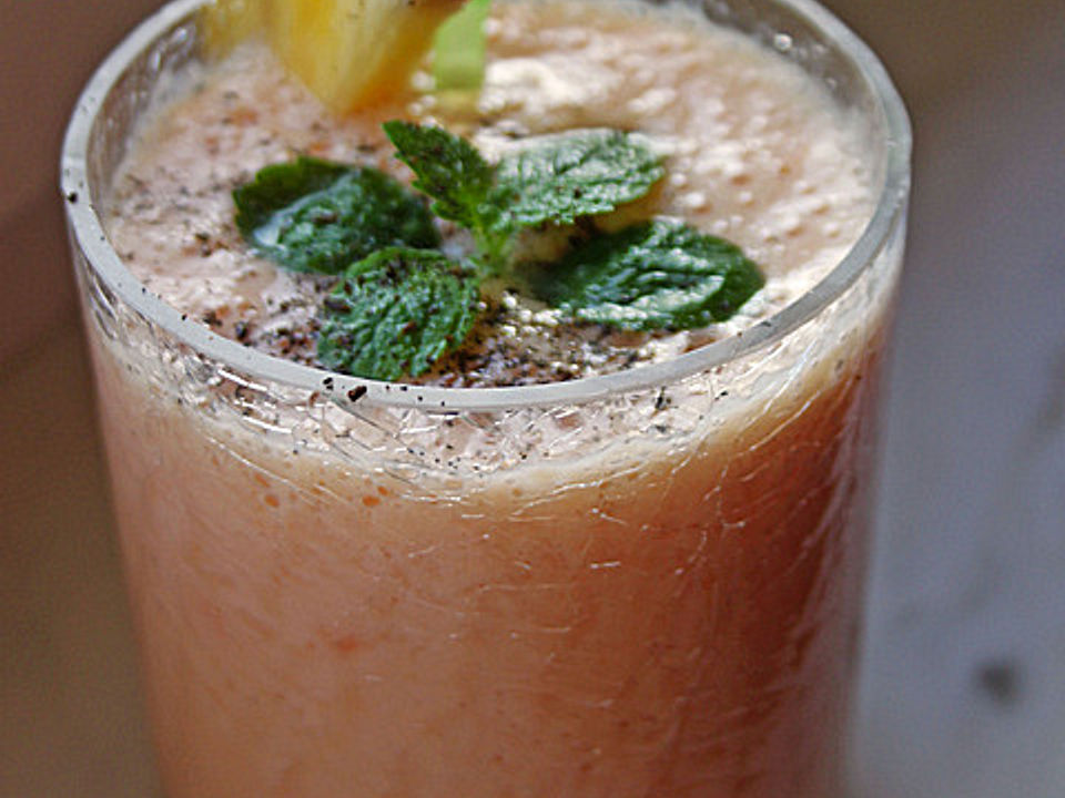 Papaya-Buttermilch-Shake von NovaStar| Chefkoch
