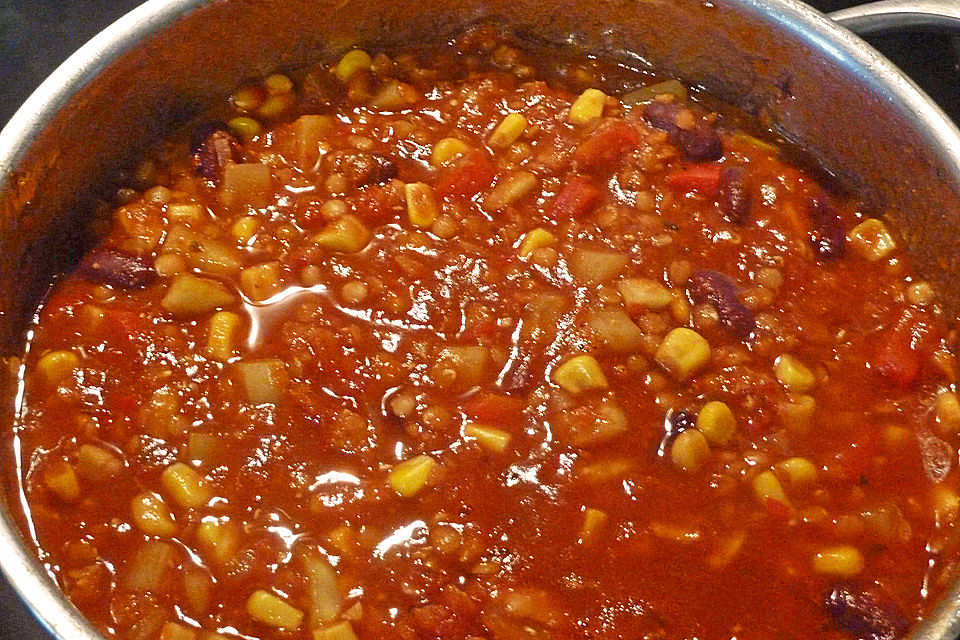 Coffee Chili sin Carne