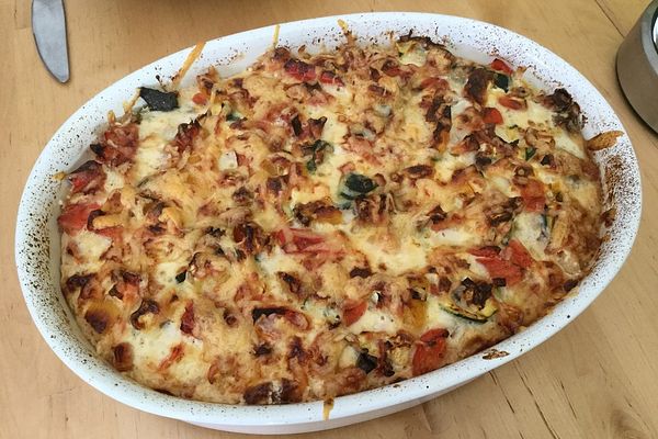 Feta-Zucchini-Auflauf, wenn es schnell gehen muss von Stefani1 | Chefkoch Feta-Zucchini-Auflauf, wenn es schnell gehen muss von Stefani1 | Chefkoch
