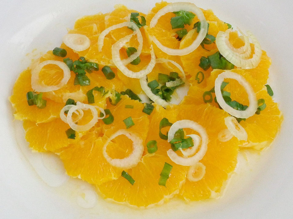 Orangen - Zwiebel - Salat| Chefkoch