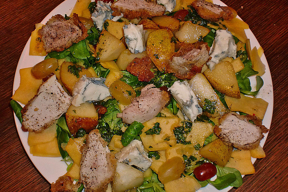 Bunter Herbstsalat