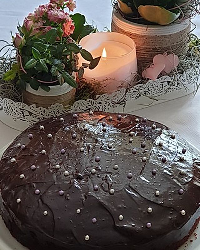 Schokoladenreste-Kuchen