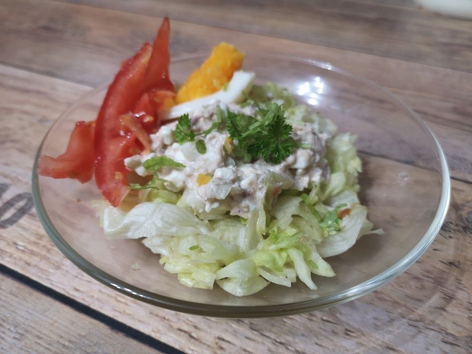 Sommersalat mit Ei und Thunfisch von Brutroyal| Chefkoch