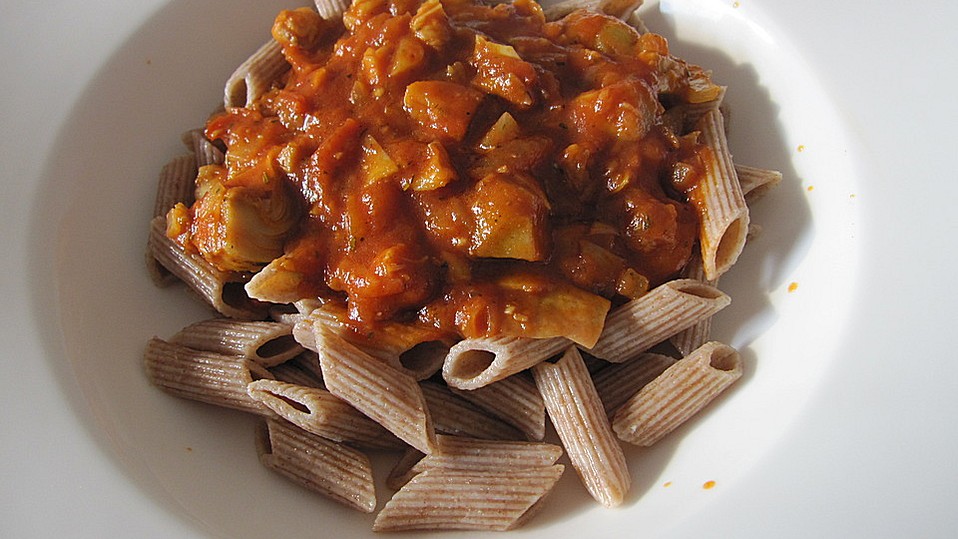 Nudeln mit Tomaten-Feta-Thunfischsoße von liebtkochen994