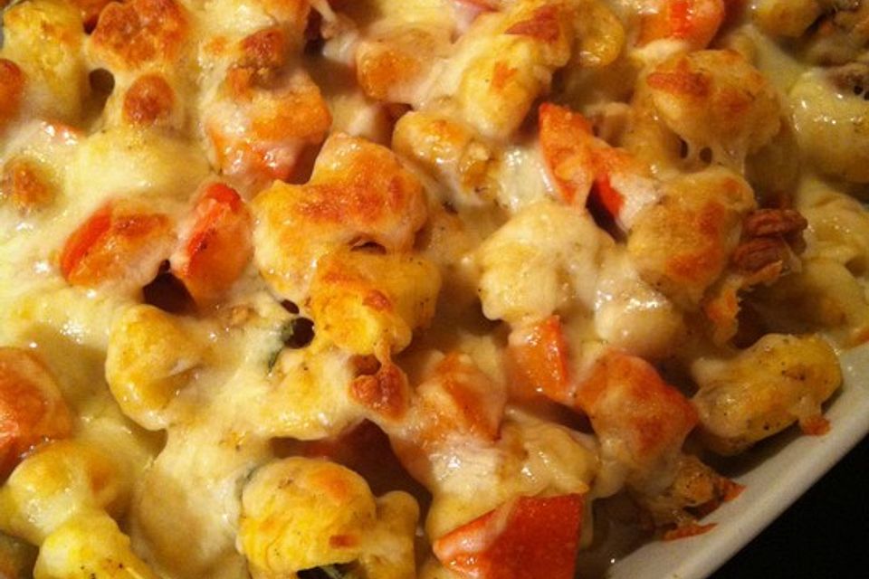 Kürbis-Gnocchi-Gratin