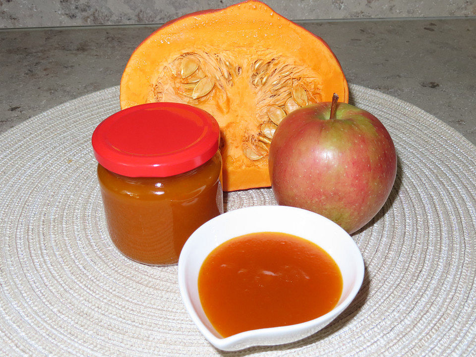 Kürbis-Apfel-Marmelade von schnucki25| Chefkoch