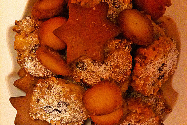 Knusperkekse mit Schokolade von snobebobe| Chefkoch