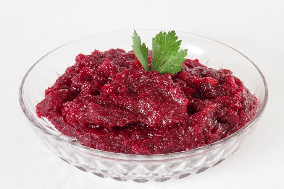 Rote Bete-Kartoffelpüree