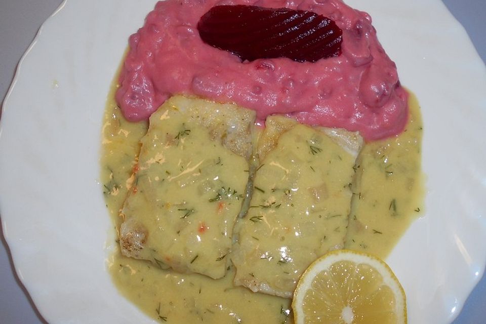 Rote Bete-Kartoffelpüree