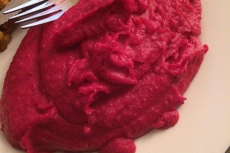 Rote Bete-Kartoffelpüree