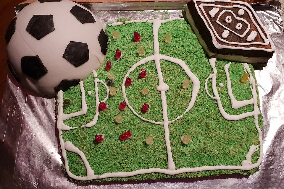 Fußballkuchen