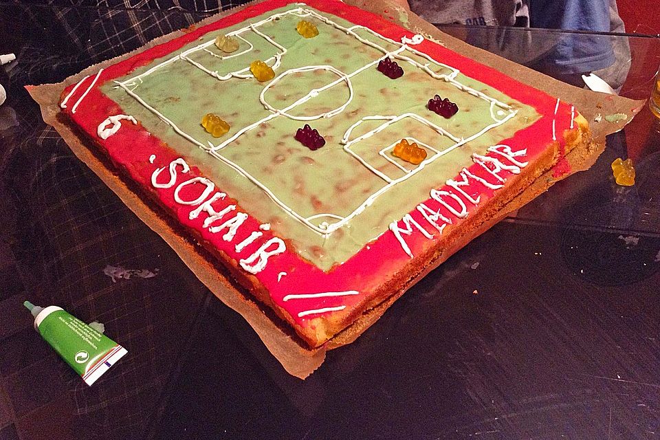 Fußballkuchen