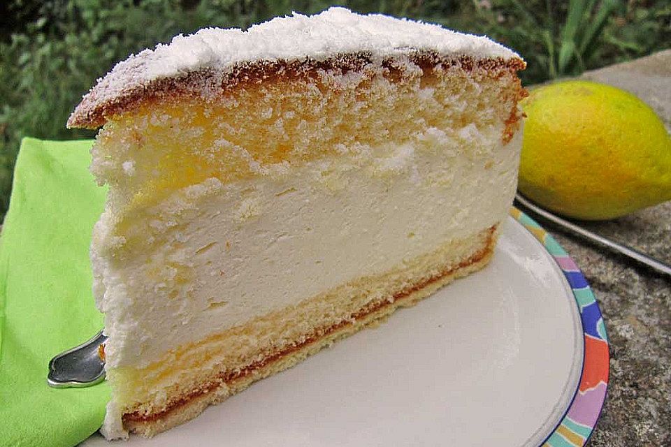 Käsesahnetorte mit Mandarinen