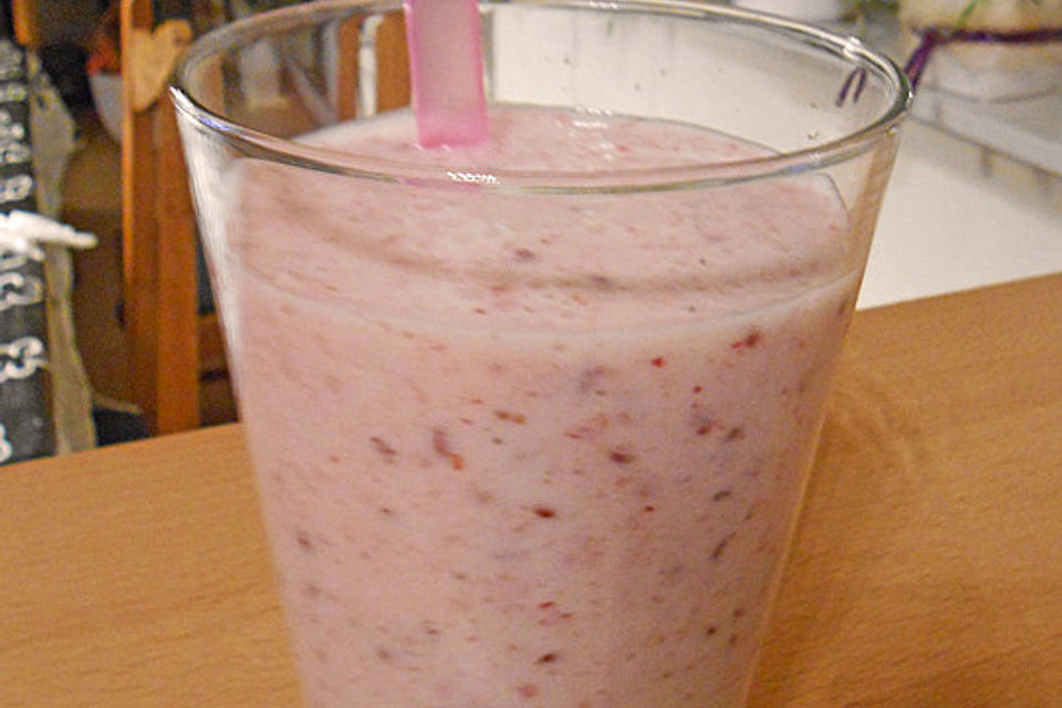 Johannisbeer-Bananen Smoothie