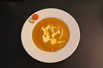 Römische Karotten-Ingwer-Suppe "Via Claudia Augusta"