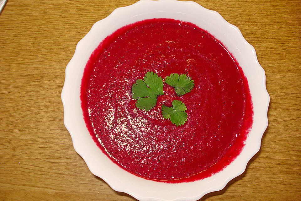 Rote Bete Suppe