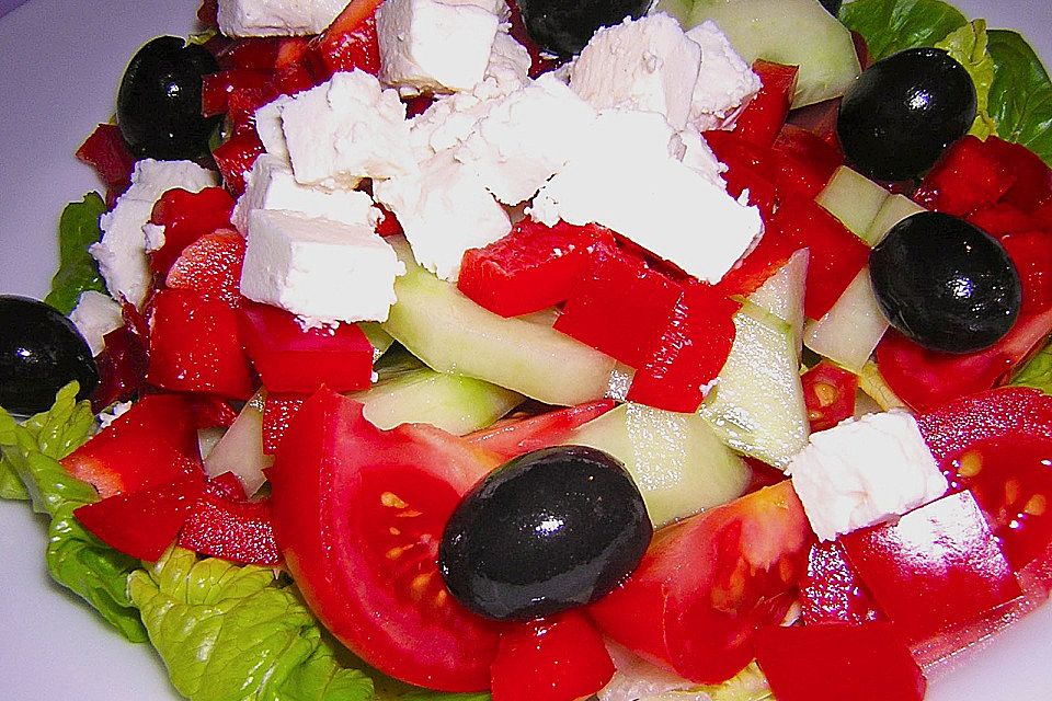 Griechischer Hirtensalat