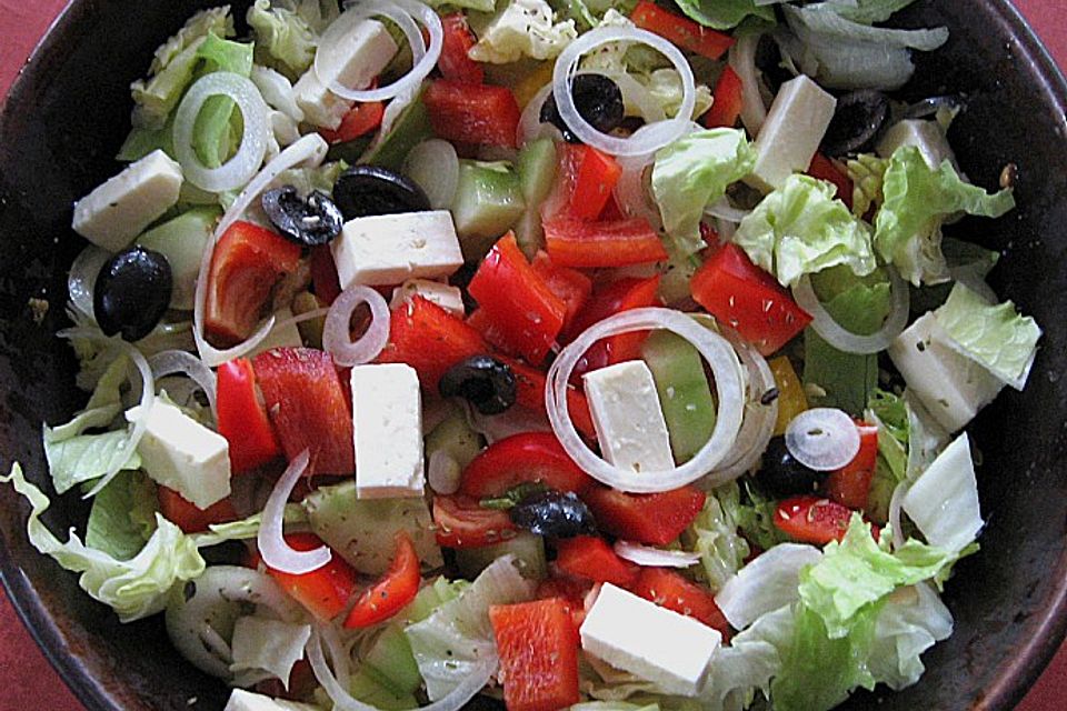 Griechischer Hirtensalat