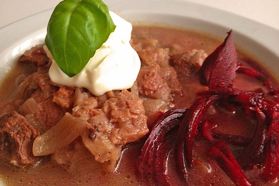 Quitten-Puten-Gulasch mit Sanddorn