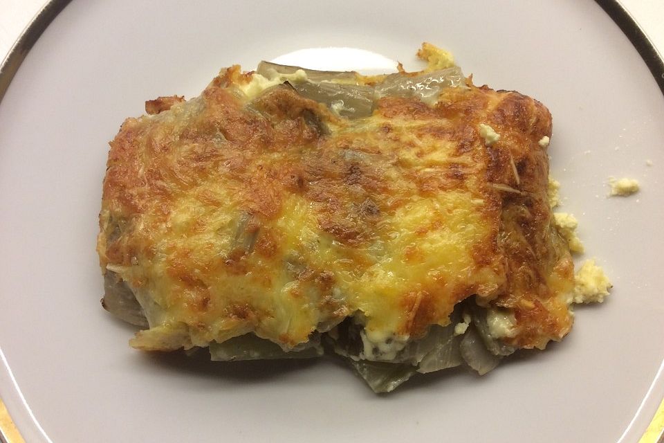 Mangoldstiel-Gratin