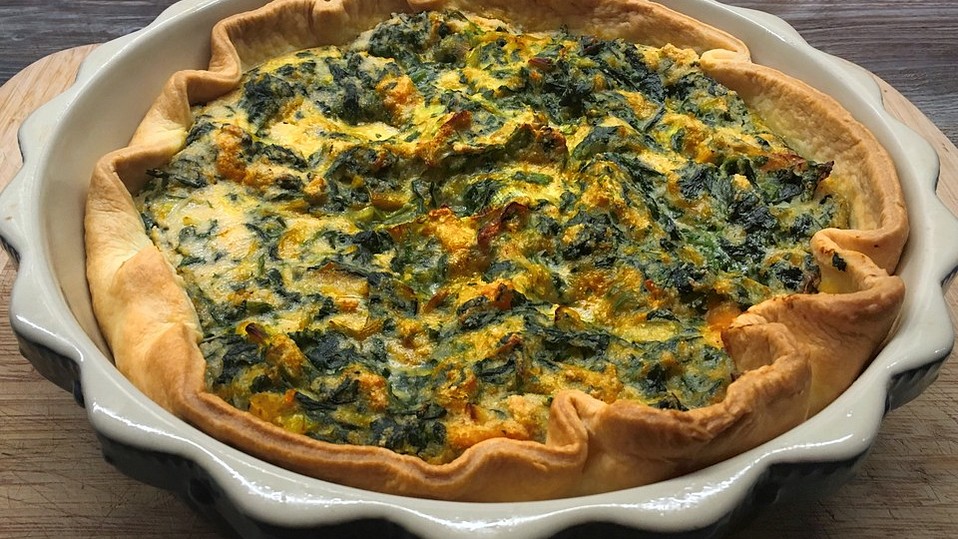 K-rbis-Spinat-Tarte