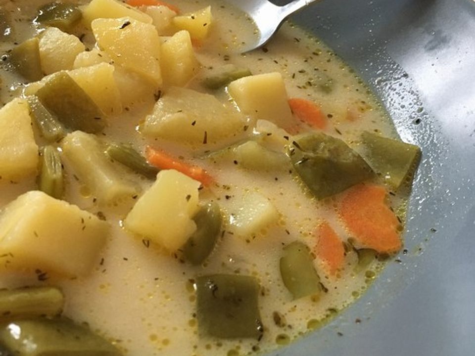 Bohnensuppe aus grünen Stangenbohnen von Gia1961 | Chefkoch