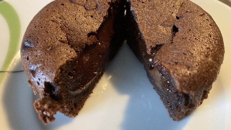 Schokomuffins mit flüssigem Schokokern von JoyW