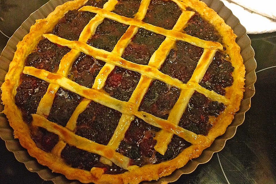 Brombeer-Tarte