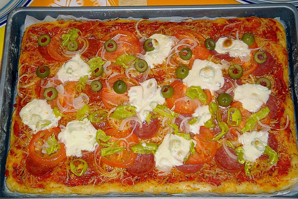 Bester Pizzateig