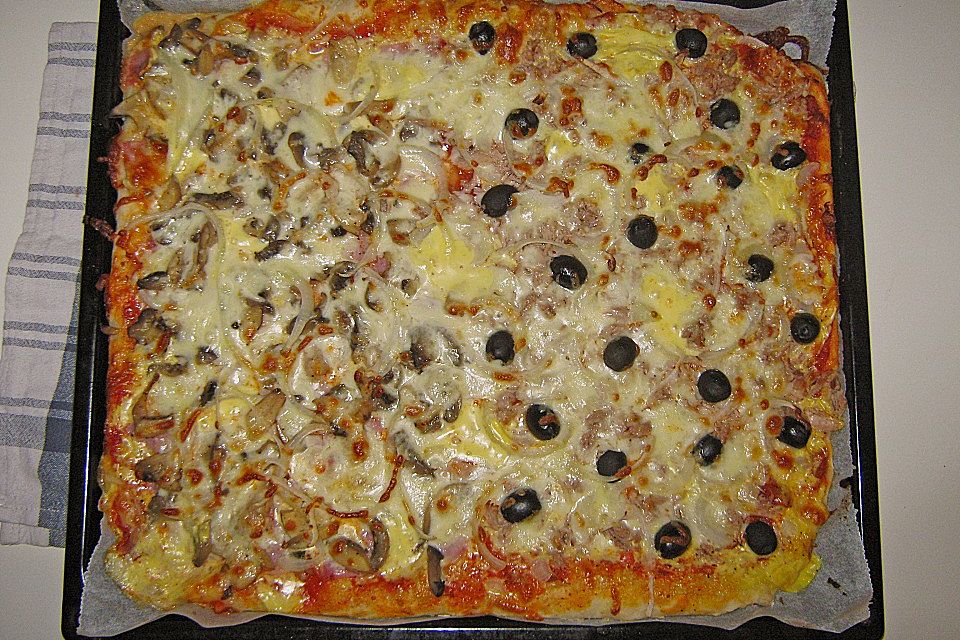 Bester Pizzateig