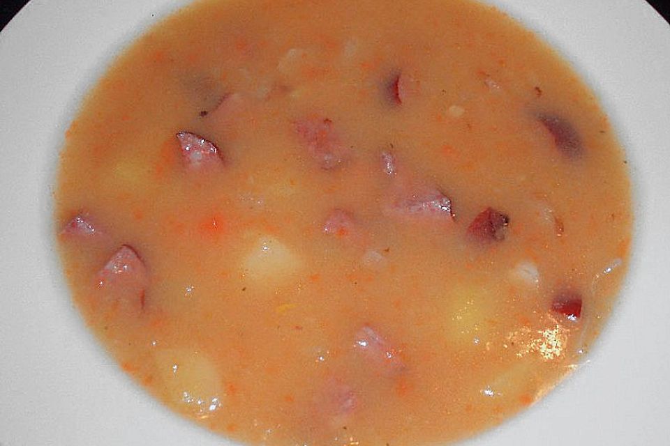 Deftige Kartoffelsuppe