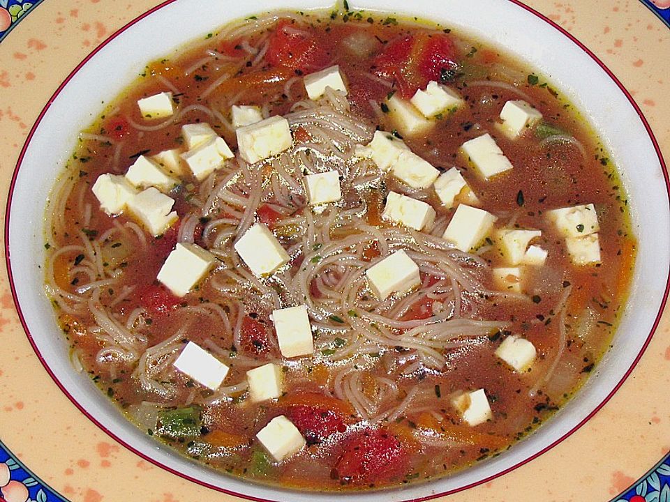 Griechische Tomatensuppe