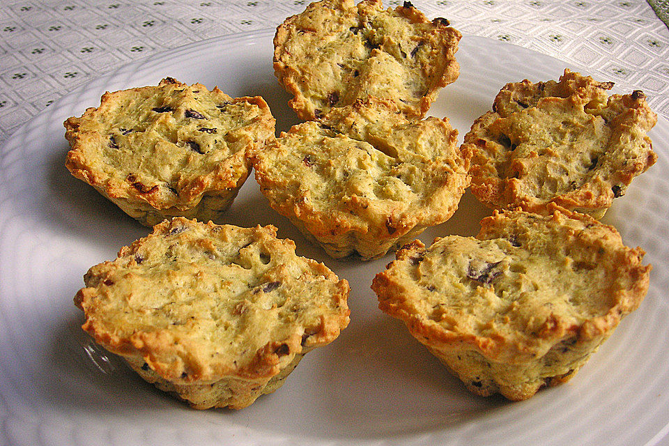 Kartoffelmuffins "mediterran"