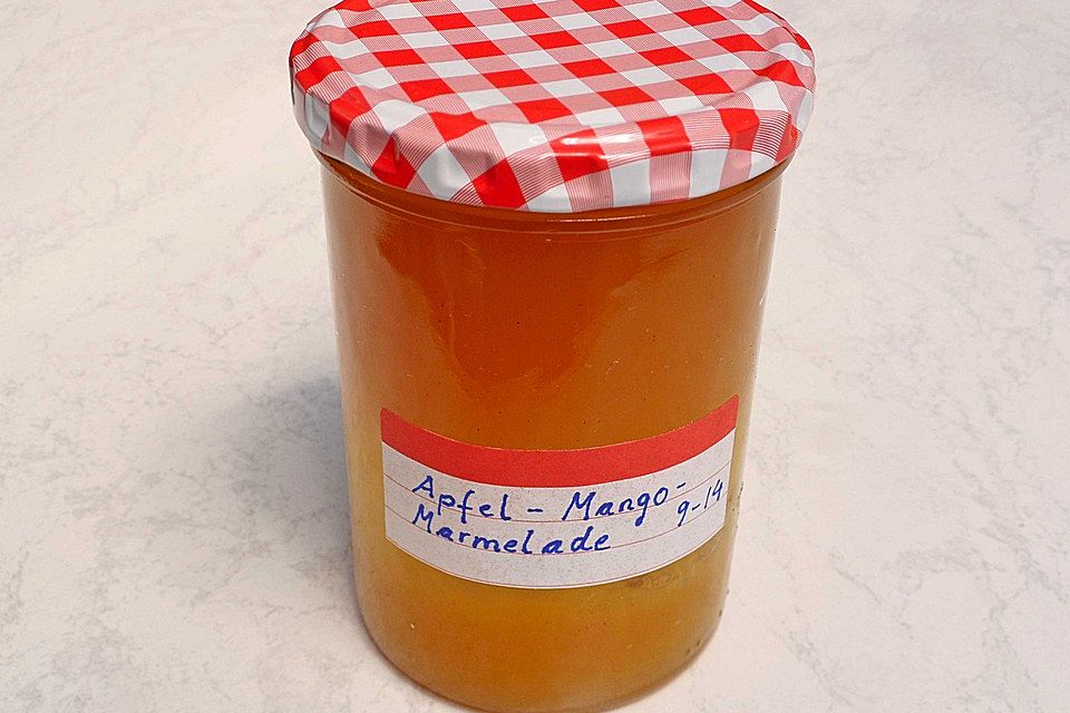 Apfel-Mango-Marmelade