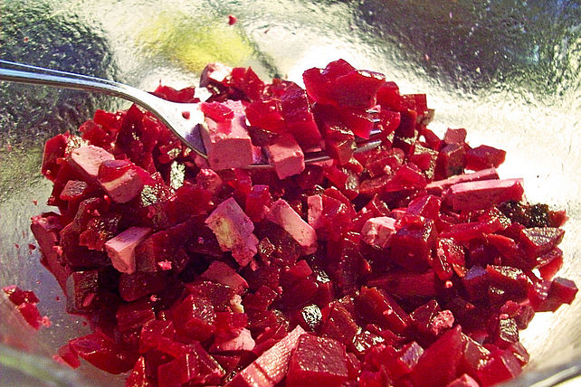 Rote Bete-Salat mit Tofu von Steffert| Chefkoch