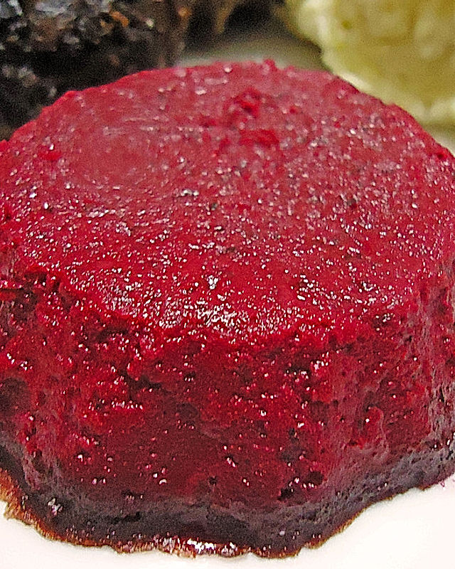 Rote Bete Flan