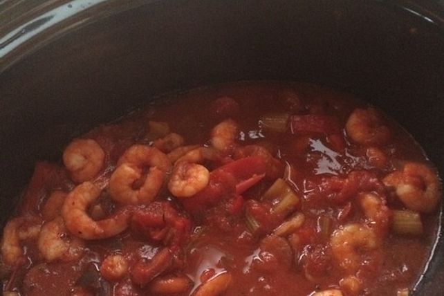 Amerikanisches Jambalaya mit Shrimps für den Slow Cooker - Nr. 1 von ...