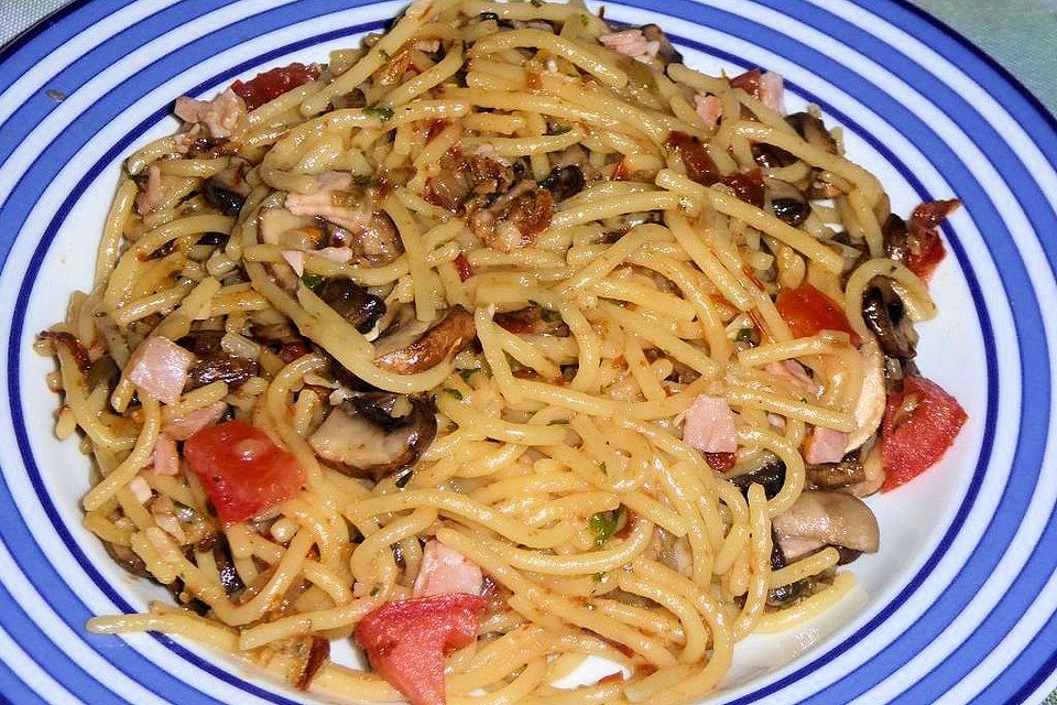 Pfannen-Spaghetti