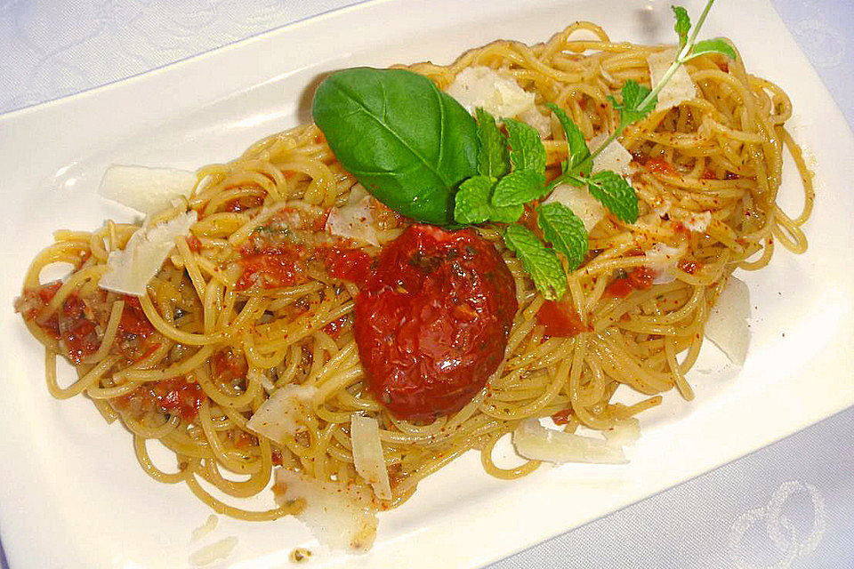 Pfannen-Spaghetti