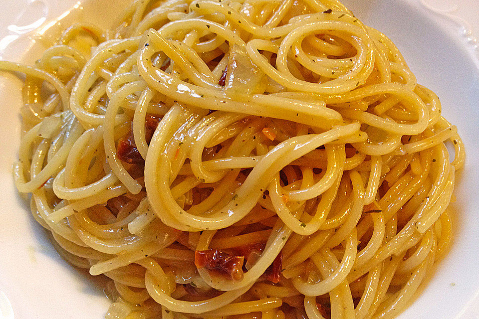 Pfannen-Spaghetti