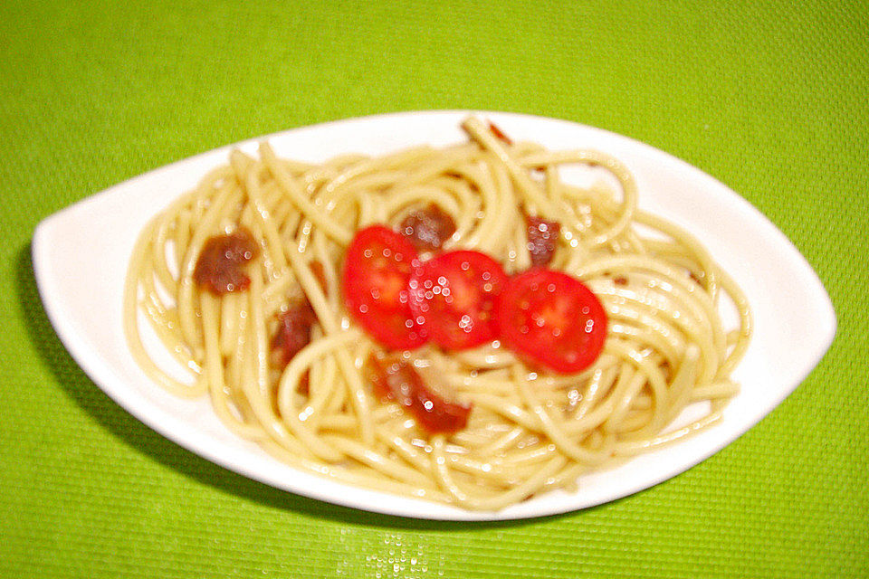 Pfannen-Spaghetti