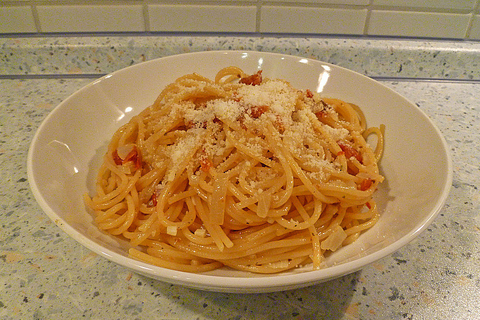 Pfannen-Spaghetti