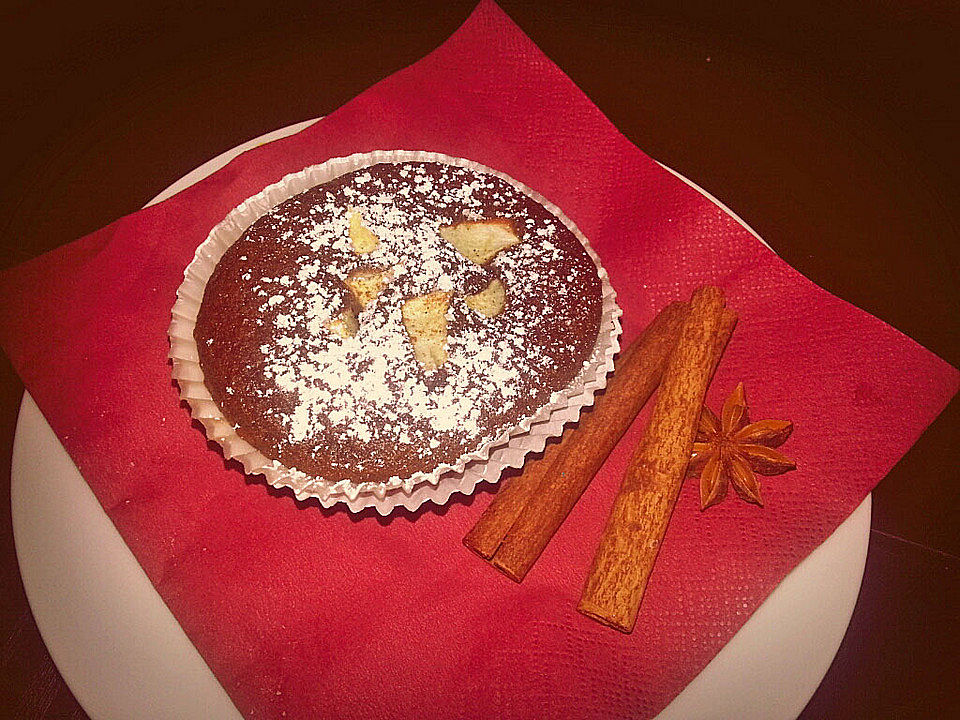 Schokomuffins mit Apfel und Zimt von -Schippchen-| Chefkoch