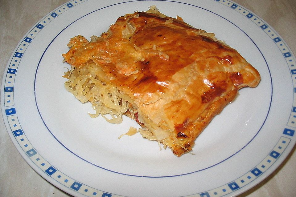 Sauerkraut-Pastete