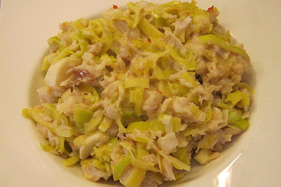 Fisch - Lauch - Pfanne